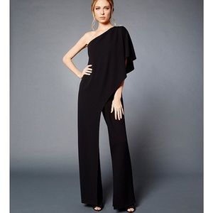 Adrianna Papell One Shoulder Jumpsuit